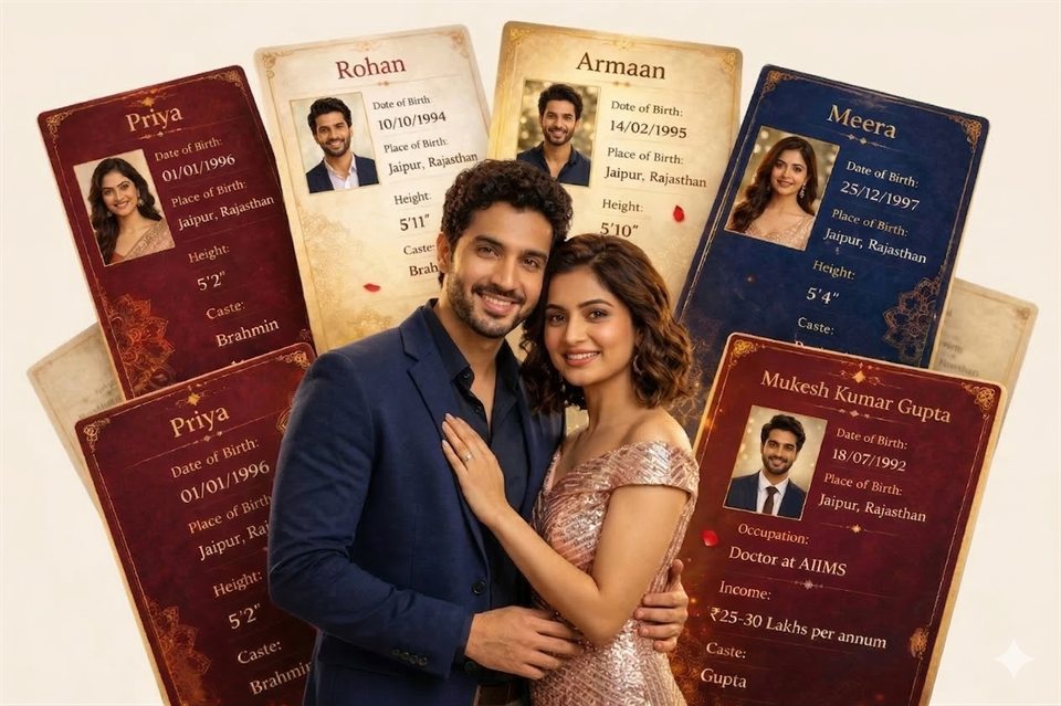 BioDataShadi live builder preview